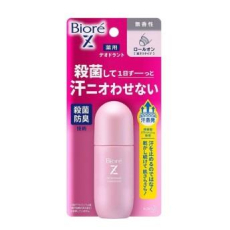  KAO Biore Z Deodorant Unscented Дезодорант-антиперспирант с антибактериальным эффектом, роликовый, без аромата, 40мл., фото 2 