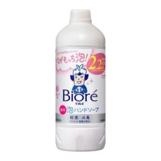  KAO Biore U Foaming Hand Soap Мыло-пенка для рук с антибактериальным эффектом, для всей семьи, с ароматом фруктов, запасной блок 430мл., фото 1 