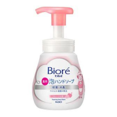  KAO Biore U Foaming Hand Soap Мыло-пенка для рук с антибактериальным эффектом, для всей семьи, с ароматом фруктов, диспенсер 240мл., фото 1 