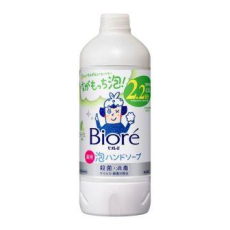  KAO Biore U Foaming Hand Soap Мыло-пенка для рук с антибактериальным эффектом, для всей семьи, с освежающим ароматом цитрусов, запасной блок 430мл., фото 1 