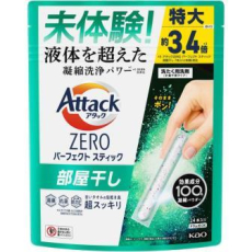  KAO Attack Zero Perfect Stick for Room Drying Стиральный порошок в стиках для сушки белья в помещениях, с антибактериальным эффектом и освежающим морским ароматом, 24 стика, фото 1 