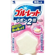  KOBAYASHI Bluelet Dobon Double Soap Таблетка для бачка унитаза очищающая и дезодорирующая, с ароматом мыла и чистоты, 120г., фото 1 