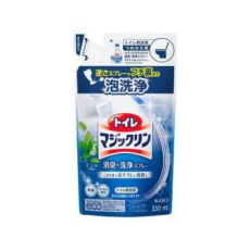  KAO Toilet Magiclean Mint Чистящее и дезодорирующее средство для туалета, с ароматом мяты, запасной блок, 330мл., фото 1 