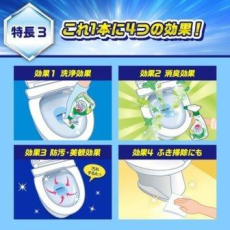  KAO Toilet Magiclean Mint Чистящее и дезодорирующее средство для туалета, с ароматом мяты, запасной блок, 330мл., фото 3 