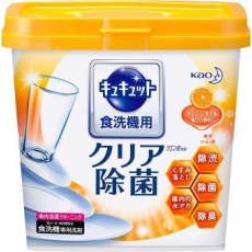  KAO Cucute For Dishwasher Citric Acid Effect Порошок для посудомоечных машин с лимонной кислотой и апельсиновым маслом, 680г., фото 1 