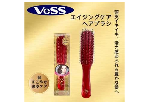  VeSS Aging Care Hair Brush Массажная щетка для поддержания молодости волос и кожи головы, 1шт., фото 1 