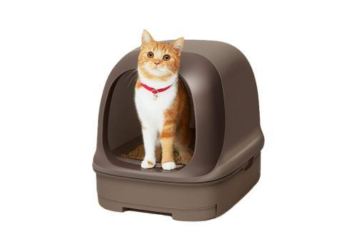  KAO Туалет для кошек системный закрытый цвет темный 359834, фото 1 