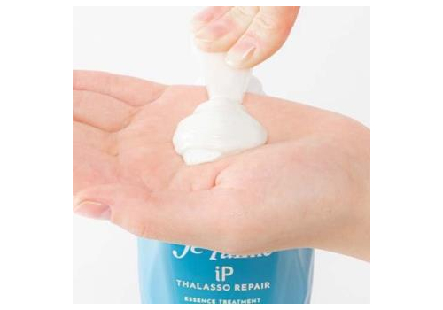  KOSE Восстанавливающий бальзам "Je l'aime iP Thalasso Repair" для всех типов повреждений волос «Увлажнение и гладкость» 340 мл, мягкая упаковка, фото 4 