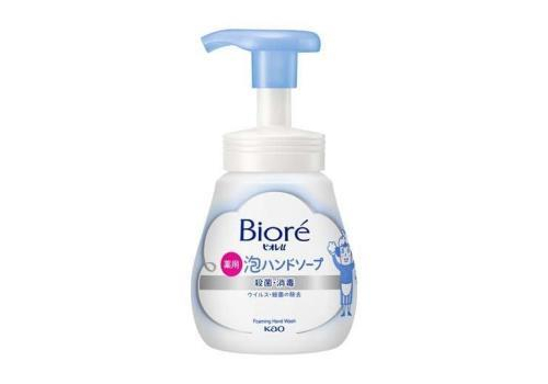  KAO Biore U Foaming Hand Soap Мыло-пенка для рук с антибактериальным эффектом, для всей семьи, с легким цитрусовым ароматом, диспенсер 240мл., фото 1 
