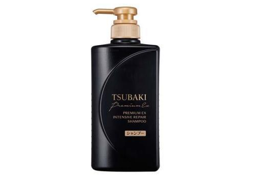  SHISEIDO Tsubaki Premium EX Шампунь для волос интенсивно восстанавливающий, с маслом камелии, с ароматом камелии и букета роз, 490мл., фото 1 