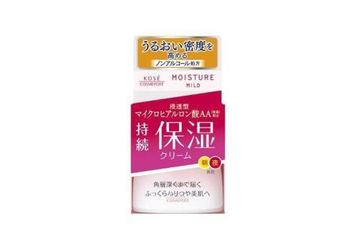  KOSE Moisture Mild Cream Интенсивно увлажняющий крем с гиалуроновой кислотой и коллагеном, 60г., фото 1 