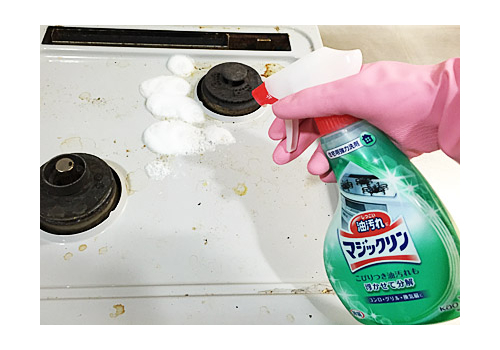  КАО Спрей-пенка чистящая Magiclean для кухонных плит и вентиляционных решеток 400мл, фото 5 