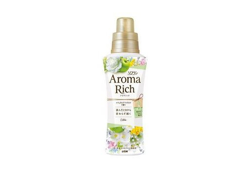  LION Кондиционер для белья "AROMA" ДЛИТЕЛЬНОГО действия "Aroma Rich Ellie" / "Элли" с богатым ароматом натуральных масел аромат унисекс 520 мл, фото 1 