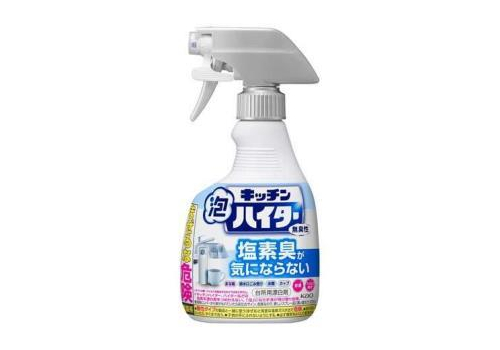  KAO Kitchen Haiter Handy Spray Кухонный отбеливатель пенка-спрей, без запаха, 400мл., фото 1 