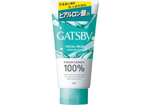  MANDOM Gatsby Facial Wash Moisture Foam Крем-пенка для умывания мужская, увлажняющая, c гиалуроновой кислотой, с легким циртусовым ароматом, 130г., фото 1 