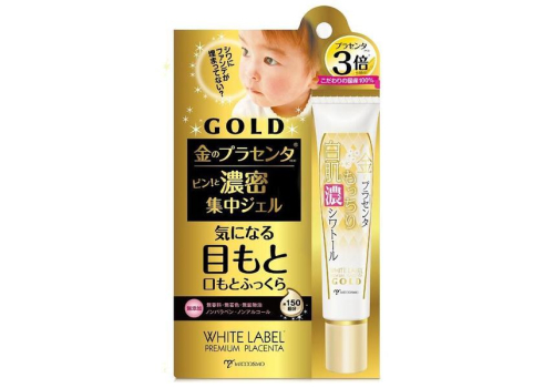  MICCOSMO "WHITE LABEL Premium Placenta Gold Rich Eye Gel" Гель для кожи вокруг глаз с тройным содержанием экстракта плаценты, 30гр. 1/48, фото 1 