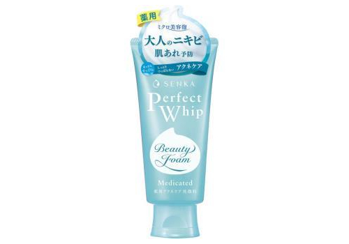  SHISEIDO Senka Perfect Whip Acne Care Пенка для умывания проблемной кожи, туба 120г., фото 1 