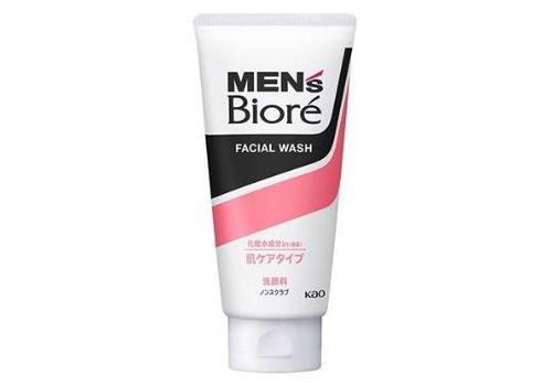  KAO Men's Biore Deep Moist Мужская пенка для умывания, с увлажняющим эффектом и нежным цитрусово-цветочным ароматом, 130г., фото 1 