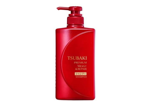  SHISEIDO Tsubaki Premium Moist Увлажняющий шампунь для волос, с маслом камелии, с цветочно-фруктовым ароматом, сменная упаковка с крышкой 660мл., фото 3 