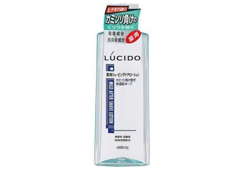  Mandom Мужской профилактический лосьон "Lucido After Shave Lotion" после бритья с противовоспалительным, антибактериальным и увлажняющим эффектом без запаха, красителей и консервантов 140 мл, фото 1 