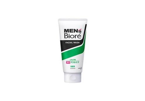  KAO Men's Biore Acne Care Мужская пенка для умывания, против акне, с освежающим ароматом цитрусов и трав, 130г., фото 1 