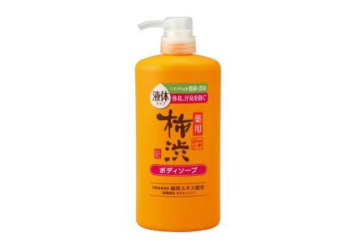  KUMANO YUSHI Kakishibu Body Soap Жидкое мыло для тела, антибактериальное, с экстрактом хурмы и гиалуроновой кислотой, 600мл., фото 1 